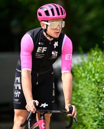 Brussels Cycling Classic 2026 Cycling Race BRUSSEL, BELGIUM - JUNE 07 : Van Den Berg Marijn (NED) of EF Education - Easypost before the start of the race during the 106th edition of Brussels Cycling Classic an UCI ProSeries 1.Pro one day cycling road race for Men Elite of 206.3 km with start in Brussel and finish in Brussel on June 7, 2026 in Brussel, Belgium, 07 06 2026 ( Motordriver Stephan Boone - Brussel Belgium  Copyright: xTomasxSiskx