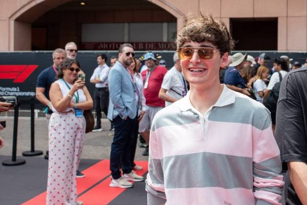 Noah Schnapp, Schauspieler, Race Day, Grosser Preis von Monaco, Motorsport, Herren, Formel 1, 07.06.2026 Monte Carlo Monaco MCO