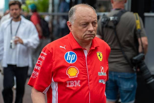 Frederic Vasseur, Team Principal Scuderia Ferrari HP, Race Day, Grosser Preis von Monaco, Motorsport, Herren, Formel 1, 07.06.2026 Monte Carlo Monaco MCO