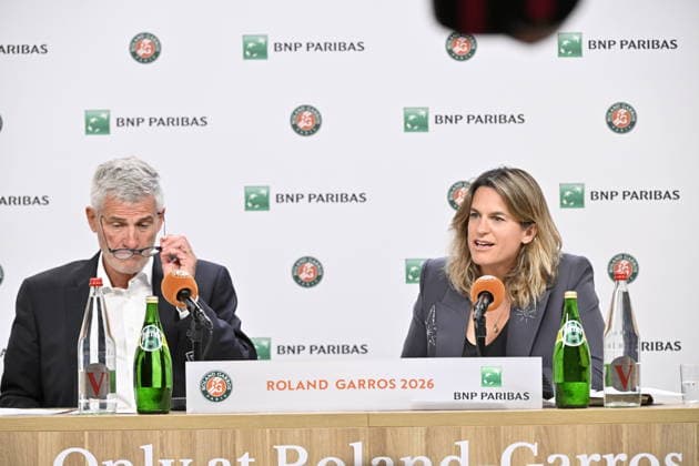 Tennis -Internationaux de France - Roland Garros 2026 - ITF - 07 06 2026 - Tennis -Internationaux de France - Roland Garros 2026 - ITF - 07 06 2026 - Amelie Mauresmo - conference de Presse - France ParisFrance  Copyright: xChryslenexCaillaud Psnewzx