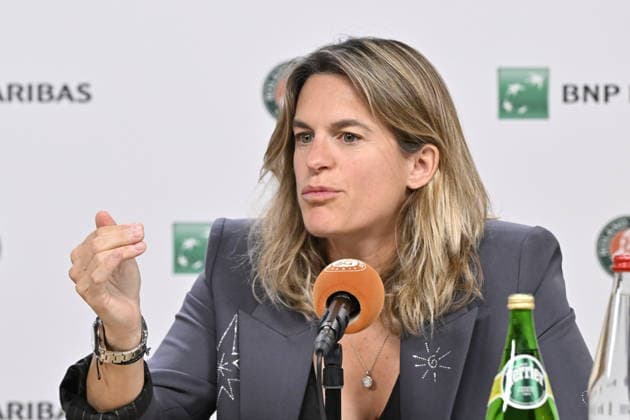Tennis -Internationaux de France - Roland Garros 2026 - ITF - 07 06 2026 - Tennis -Internationaux de France - Roland Garros 2026 - ITF - 07 06 2026 - Amelie Mauresmo - conference de Presse - France ParisFrance  Copyright: xChryslenexCaillaud Psnewzx