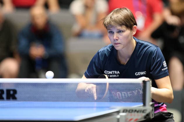Nina Mittelham GER Erfurt TT Finals 2026 Deutsche Meisterschaft, Tischtennis Messehalle Erfurt 06.06.2026. GER Erfurt TT Finals 2026 Deutsche Meisterschaft, Tischtennis Messehalle Erfurt 06.06.2026 Thueringen Deutsche Meiterschaft 06.06.2026 Erfurt