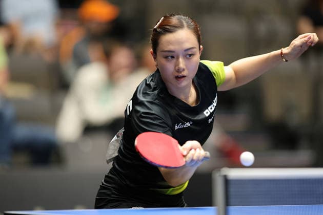Yuan Wan GER Erfurt TT Finals 2026 Deutsche Meisterschaft, Tischtennis Messehalle Erfurt 06.06.2026. GER Erfurt TT Finals 2026 Deutsche Meisterschaft, Tischtennis Messehalle Erfurt 06.06.2026 Thueringen Deutsche Meiterschaft 06.06.2026 Erfurt