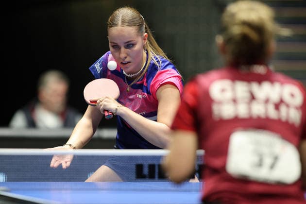 Annett Kaufmann GER Erfurt TT Finals 2026 Deutsche Meisterschaft, Tischtennis Messehalle Erfurt 06.06.2026. GER Erfurt TT Finals 2026 Deutsche Meisterschaft, Tischtennis Messehalle Erfurt 06.06.2026 Thueringen Deutsche Meiterschaft 06.06.2026 Erfurt