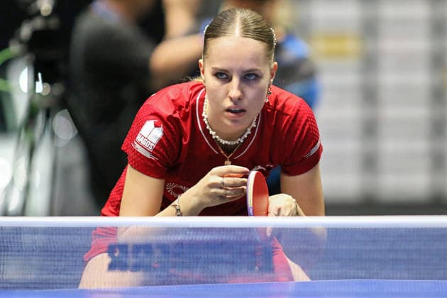 Annett Kaufmann GER Erfurt TT Finals 2026 Deutsche Meisterschaft, Tischtennis Messehalle Erfurt 07.06.2026. GER Erfurt TT Finals 2026 Deutsche Meisterschaft, Tischtennis Messehalle Erfurt 07.06.2026 Thueringen Deutsche Meiterschaft 06.06.2026 Erfurt