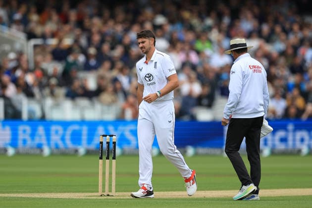 England v New Zealand, International Test Match 2026 England Fast Bowler Josh Tongue (56) during the International Test Match 2026 match between England and New Zealand at Lord s Cricket Ground, St John s Wood, UK on 7 June 2026. St John s Wood Lord s Cricket Ground London UK Editorial use only , Copyright: xChrisxFoxwellx PSI-24334-0097