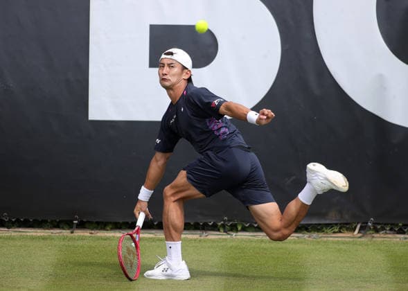 07.06.2026, Boss Open 2026, ATP, Tennis Herren Tour 250 Stuttgart, TTC Weissenhof, Tennis, im Bild: Sho Shimabukuro (JPN)