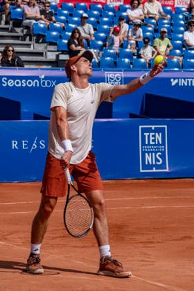 TENNIS : Open Sopra Steria - Lyon Villeurbanne 07 06 2026 Goeffrey BLANCANEAUX (FRA) affronte le suisse Luca STAEHELI lors des qualifications du tournoi de tennis ATP, Tennis Herren Challenger Tour, Open Sopra Steria Ã Lyon-Villeurbanne, le 07 06 2026. Photo Sandrine Thesillat PsNewZ  Copyright: xSandrinexTHESILLATx