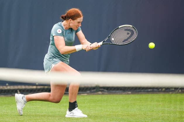 2026-06-07 - Libema Open 2026 ROSMALEN, NETHERLANDS - JUNE 7: Ella Seidel of Germany during the Libema Open 2026 at the Autotron on June 7, 2026 in Rosmalen, Netherlands Rosmalen Autotron Netherlands Content not available for redistribution in The Netherlands directly or indirectly through any third parties. Copyright: xAndrexWeeningx