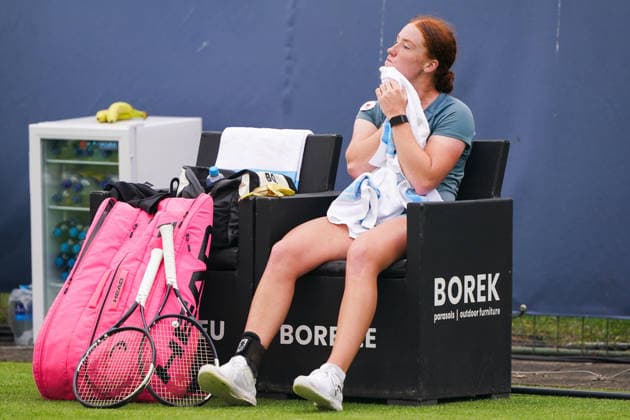 2026-06-07 - Libema Open 2026 ROSMALEN, NETHERLANDS - JUNE 7: Ella Seidel of Germany during the Libema Open 2026 at the Autotron on June 7, 2026 in Rosmalen, Netherlands Rosmalen Autotron Netherlands Content not available for redistribution in The Netherlands directly or indirectly through any third parties. Copyright: xAndrexWeeningx