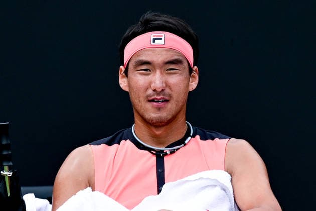 Tennis Lexus Birmingham Open WTA125 ATP, Tennis Herren Challenger Yunchaokete Bu of China during the Lexus Birmingham Open WTA125 ATP Challenger tennis at Edgbaston Priory Club, Birmingham, UK on 7 June 2026. Birmingham Edgbaston Priory Club West Midlands UK Editorial use only , Copyright: xDennisxGoodwinx PSI-24321-0009