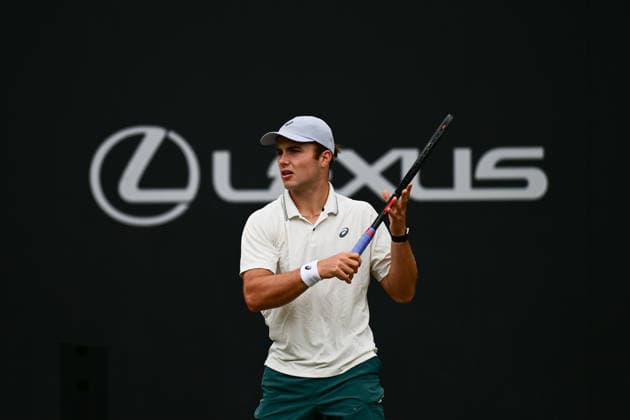 Tennis Lexus Birmingham Open WTA125 ATP, Tennis Herren Challenger Arthur Fery of Great Britain during the Lexus Birmingham Open WTA125 ATP Challenger tennis at Edgbaston Priory Club, Birmingham, UK on 7 June 2026. Birmingham Edgbaston Priory Club West Midlands UK Editorial use only , Copyright: xDennisxGoodwinx PSI-24321-0028
