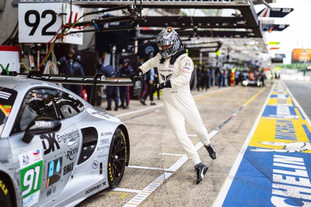 24 HEURES DU MANS 2026 - TEST DAY BOGUSLAVSKIY Timur, Manthey DK Engineering, Porsche 911 GT3 R LMGT3 91, LM GT3, portrait during the Test Day of the 24 Hours of Le Mans 2026, 3rd round of the 2026 FIA World Endurance Championship, on June 7, 2026 on the Circuit des 24 Heures du Mans in Le Mans, France - Le MansFrance  Copyright: xCharlyxLopezx