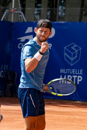 TENNIS : Open Sopra Steria - Lyon Villeurbanne 07 06 2026 Lucas POULAIN (FRA) affronteLoann MASSARD (FRA) en qualification du tournoi de tennis ATP, Tennis Herren Challenger Tour, Open Sopra Steria Ã Lyon-Villeurbanne, le 07 06 2026. Photo Sandrine Thesillat PsNewZ  Copyright: xSandrinexTHESILLATx
