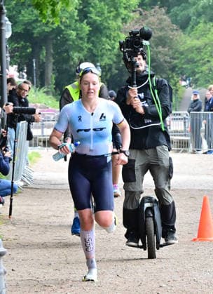 GER; Ironman Hamburg 07.06.2026, GER; Ironman Hamburg, Elite Frauen im Bild Solveig Lovseth (NOR) an der Binnenalster
