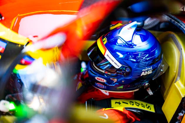 24 HEURES DU MANS 2026 - TEST DAY MOLINA Miguel (spa), Ferrari AF Corse, Ferrari 499P 50, Hypercar, portrait during the Test Day of the 24 Hours of Le Mans 2026, 3rd round of the 2026 FIA World Endurance Championship, on June 7, 2026 on the Circuit des 24 Heures du Mans in Le Mans, France - Le MansFrance  Copyright: xJULIENxDELFOSSEx