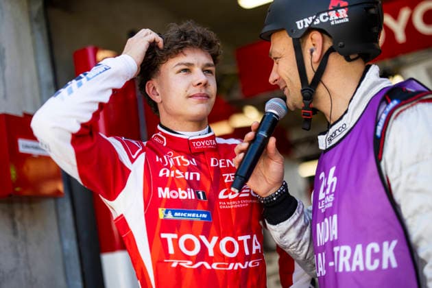 24 HEURES DU MANS 2026 - TEST DAY MASSON Esteban (fra), Toyota Racing, portrait during the Test Day of the 24 Hours of Le Mans 2026, 3rd round of the 2026 FIA World Endurance Championship, on June 7, 2026 on the Circuit des 24 Heures du Mans in Le Mans, France - Le MansFrance  Copyright: xJULIENxDELFOSSEx
