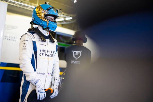 24 HEURES DU MANS 2026 - TEST DAY NEWELL Gray (usa), Heart of Racing Team, Aston Martin Vantage AMR LMGT3 23, LM GT3, portrait during the Test Day of the 24 Hours of Le Mans 2026, 3rd round of the 2026 FIA World Endurance Championship, on June 7, 2026 on the Circuit des 24 Heures du Mans in Le Mans, France - Le MansFrance  Copyright: xJULIENxDELFOSSEx