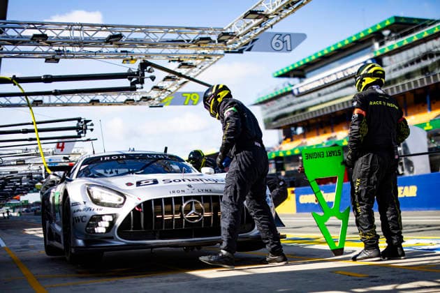 24 HEURES DU MANS 2026 - TEST DAY 61 BERRY Martin (aus), ANDRADE Rui (ang), MARTIN Maxime (bel), Iron Lynx, Mercedes-AMG LMGT3 61, LM GT3, ambiance during the Test Day of the 24 Hours of Le Mans 2026, 3rd round of the 2026 FIA World Endurance Championship, on June 7, 2026 on the Circuit des 24 Heures du Mans in Le Mans, France - Le MansFrance  Copyright: xJULIENxDELFOSSEx