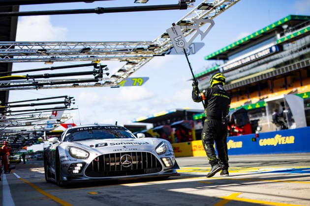 24 HEURES DU MANS 2026 - TEST DAY 61 BERRY Martin (aus), ANDRADE Rui (ang), MARTIN Maxime (bel), Iron Lynx, Mercedes-AMG LMGT3 61, LM GT3, ambiance during the Test Day of the 24 Hours of Le Mans 2026, 3rd round of the 2026 FIA World Endurance Championship, on June 7, 2026 on the Circuit des 24 Heures du Mans in Le Mans, France - Le MansFrance  Copyright: xJULIENxDELFOSSEx