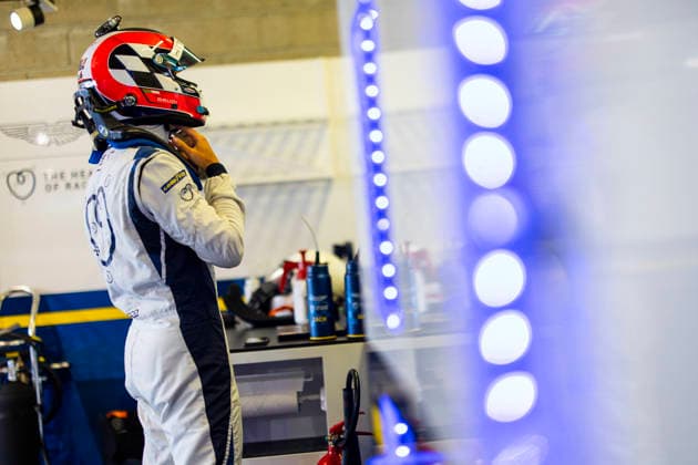 24 HEURES DU MANS 2026 - TEST DAY DRUDI Mattia (ita), Heart of Racing Team, Aston Martin Vantage AMR LMGT3 27, LM GT3, portrait during the Test Day of the 24 Hours of Le Mans 2026, 3rd round of the 2026 FIA World Endurance Championship, on June 7, 2026 on the Circuit des 24 Heures du Mans in Le Mans, France - Le MansFrance  Copyright: xJULIENxDELFOSSEx