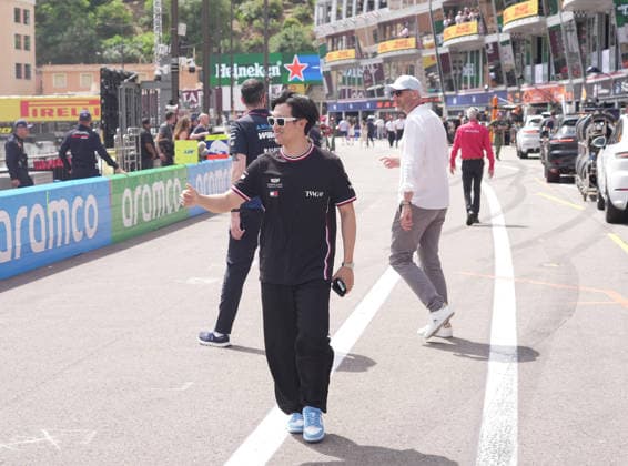 07.06.2026, Circuit de Monaco, Monte Carlo, Formel 1 Louis Vuitton Grand Prix Monaco 2026 ,im Bild Testfahrer Guanyu Zhou (CHN), Cadillac Formula 1 Team (Photo by Hasan Bratic DeFodi Images) -