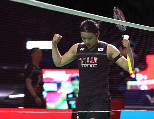 (260607) -- JAKARTA, June 7, 2026 -- An Se Young celebrates after winning the women s singles final match between An Se Young of South Korea and Yamaguchi Akane of Japan at the Indonesia Open 2026 badminton tournament in Jakarta, Indonesia, June 7, 2026. ) (SP)INDONESIA-JAKARTA-BADMINTON-INDONESIA OPEN-WOMEN S SINGLES-FINAL CenxYunpeng 