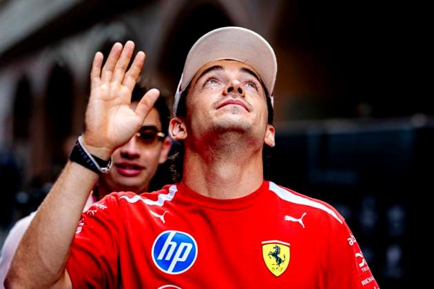 MONACO - Formula 1 driver Charles Leclerc of Scuderia Ferrari HP during the Formula 1 Monaco Grand Prix on the Monaco Street Circuit on June 6, 2026 in Monaco, Monaco. (Photo by DeFodi Images) -