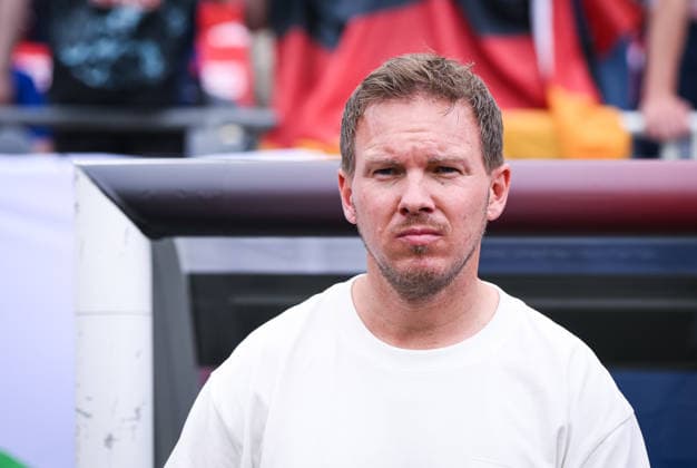 Fussball WM 2026 Testspiel im Chicago 06.06.2026 USA - Deutschland Bundestrainer Julian Nagelsmann (Deutschland) vor dem Spiel *** Soccer World Cup 2026 test match in Chicago 06 06 2026 USA Germany national coach Julian Nagelsmann Germany before the match