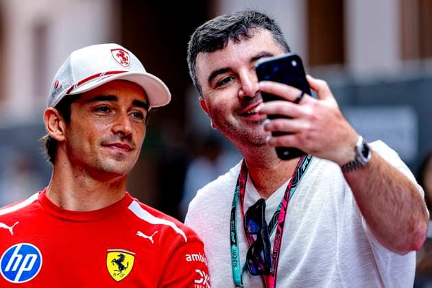 MONACO - Formula 1 driver Charles Leclerc of Scuderia Ferrari HP during the Formula 1 Monaco Grand Prix on the Monaco Street Circuit on June 6, 2026 in Monaco, Monaco. (Photo by DeFodi Images) -