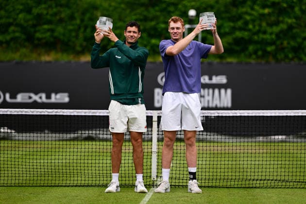 Tennis Lexus Birmingham Open WTA125 ATP, Tennis Herren Challenger during the Lexus Birmingham Open WTA125 ATP Challenger tennis at Edgbaston Priory Club, Birmingham, UK on 7 June 2026. Birmingham Edgbaston Priory Club West Midlands UK Editorial use only , Copyright: xDennisxGoodwinx PSI-24321-0040