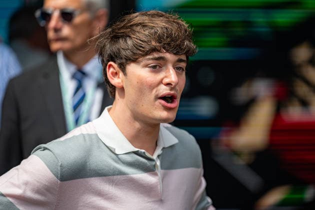 Formula One GP Monaco. Sunday, June 07, 2026 Noah Schnapp; Formula One GP Monaco. Sunday, June 07, 2026