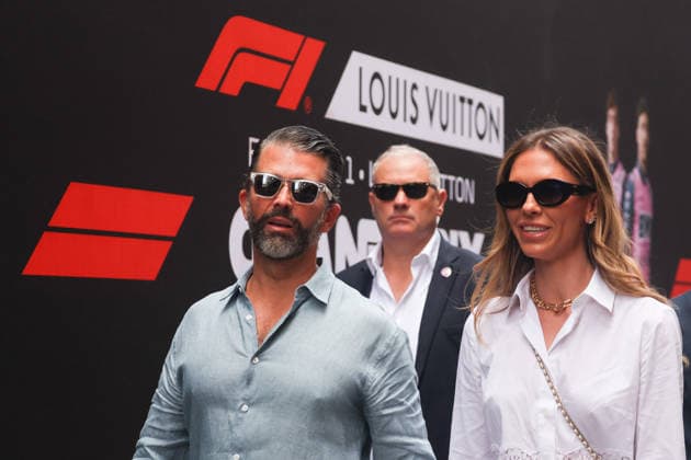 F1 Monaco Grand Prix 2026 Donald Trump Jr. and Bettina Anderson are seen in the paddock ahead of the Formula 1 Monaco Grand Prix at the Circuit de Monaco in Monte Carlo on June 7th, 2026. Monte Carlo Monaco  Copyright: xBeataxZawrzelx originalFilename:zawrzel-f1monaco260607_npFs0.jpg