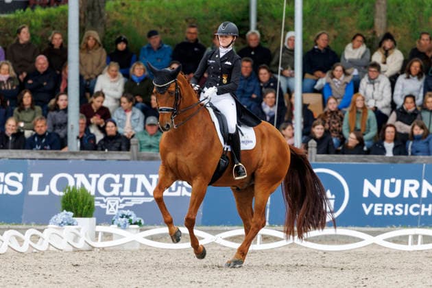 BALVE - LONGINES Balve Optimum 2026, BALVE - LONGINES Balve Optimum 2026 ROTHENBERG Semmieke (GER), Farrington 4 Deutsche Meisterschaften Dressur Grand Prix Kür 2026 - Grand Prix Kür Freestyle LONGINES GROSSER OPTIMUM PREIS 2026 präsentiert von der MEGGLE Group GmbH Dressurprüfung Kl.S