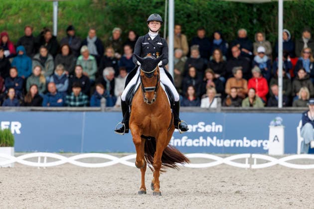 BALVE - LONGINES Balve Optimum 2026, BALVE - LONGINES Balve Optimum 2026 ROTHENBERG Semmieke (GER), Farrington 4 Deutsche Meisterschaften Dressur Grand Prix Kür 2026 - Grand Prix Kür Freestyle LONGINES GROSSER OPTIMUM PREIS 2026 präsentiert von der MEGGLE Group GmbH Dressurprüfung Kl.S