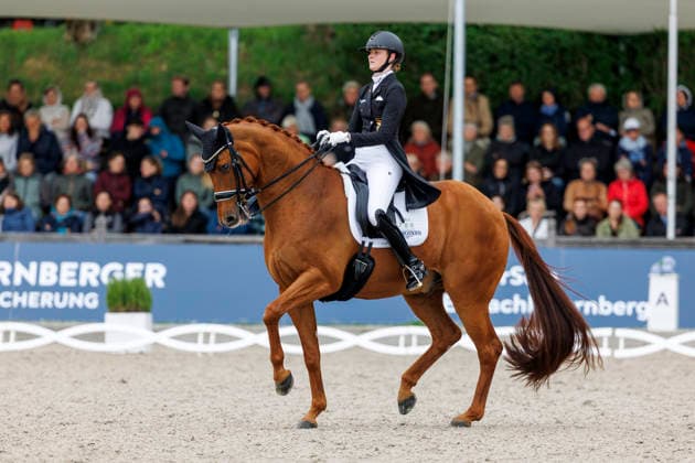 BALVE - LONGINES Balve Optimum 2026, BALVE - LONGINES Balve Optimum 2026 ROTHENBERG Semmieke (GER), Farrington 4 Deutsche Meisterschaften Dressur Grand Prix Kür 2026 - Grand Prix Kür Freestyle LONGINES GROSSER OPTIMUM PREIS 2026 präsentiert von der MEGGLE Group GmbH Dressurprüfung Kl.S