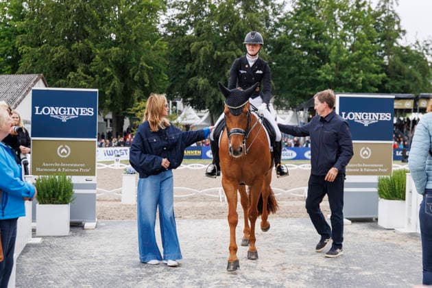 BALVE - LONGINES Balve Optimum 2026, BALVE - LONGINES Balve Optimum 2026 ROTHENBERG Semmieke (GER), Farrington 4 Deutsche Meisterschaften Dressur Grand Prix Kür 2026 - Grand Prix Kür Freestyle LONGINES GROSSER OPTIMUM PREIS 2026 präsentiert von der MEGGLE Group GmbH Dressurprüfung Kl.S