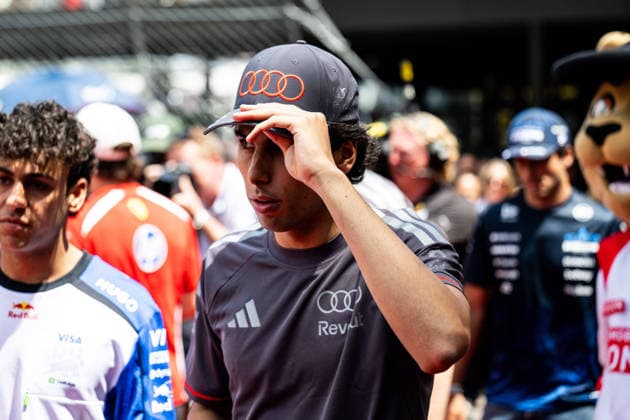 F1 - MONACO GRAND PRIX 2026 BORTOLETO Gabriel (bra), Audi F1 Team R26, portrait during the Formula 1 Grand Prix de Canada 2026, 6th round of the 2026 Formula One World Championship, WM, Weltmeisterschaft from June 5 to 7, 2026 on the Circuit de Monaco, in Monte-Carlo, Monaco - Monte-CarloMonaco  Copyright: xALBERTOxVIMERCATIx