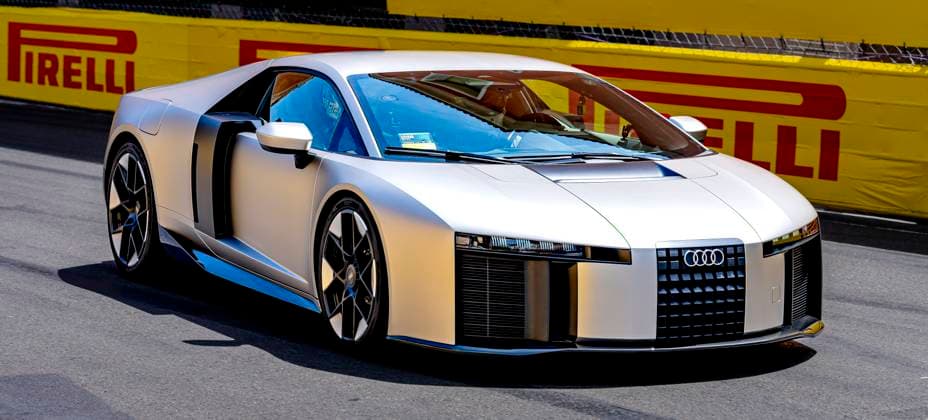 MONACO - The new Audi during the Formula 1 Monaco Grand Prix on the Monaco Street Circuit on June 6, 2026 in Monaco, Monaco. (Photo by DeFodi Images) -