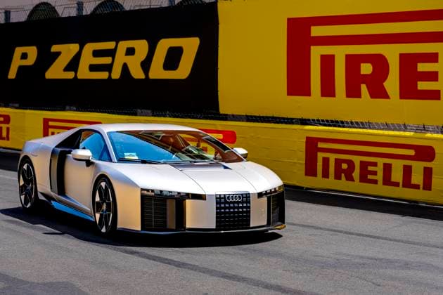 MONACO - The new Audi during the Formula 1 Monaco Grand Prix on the Monaco Street Circuit on June 6, 2026 in Monaco, Monaco. (Photo by DeFodi Images) -