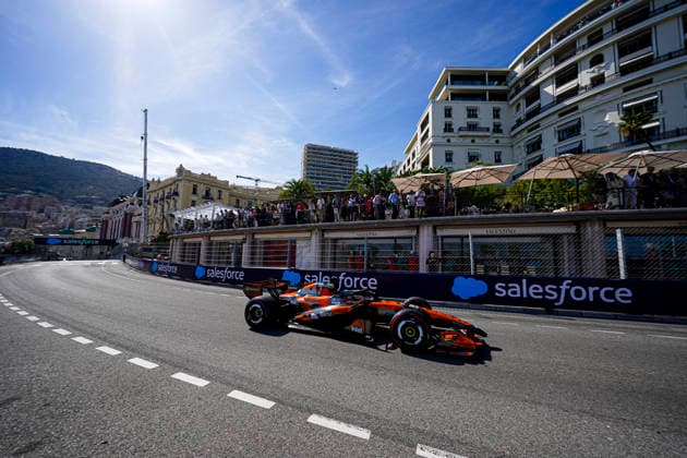 Formula 1 Grand Prix de Monaco 2026 - Round 8 - Circuit de Monaco (81) Oscar Piastri (AUS) - McLaren Mastercard F1 Team - McLaren MCL40 - Mercedes during the Saturday of Formula 1 Grand Prix de Monaco 2026 at Circuit de Monaco in Monte Carlo, Monaco. Round 8 of the 2026 FIA Formula One World Championship, WM, Weltmeisterschaft held June 5-7, 2026. The iconic Circuit de Monaco, the jewel of the Formula 1 calendar, winds through the narrow streets of Monte Carlo in the Principality of Monaco. Photo by Alessio De Marco ABACAPRESS.COM Monte Carlo Monaco Monaco  Copyright: xDexMarcoxAlessio ABACAx