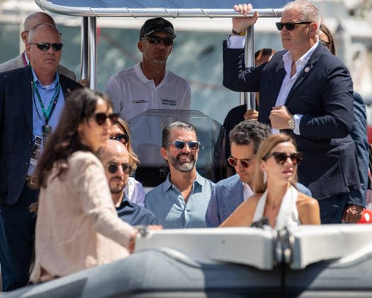 FORMULA 1 - GP of Monaco MONTE CARLO,MONACO,07.JUN.26 - MOTORSPORTS, FORMULA 1 - Grand Prix of Monaco, Circuit de Monaco. Image shows Donald Trump Jr (EEUU).  GEPAxpictures xGabrielxLopez