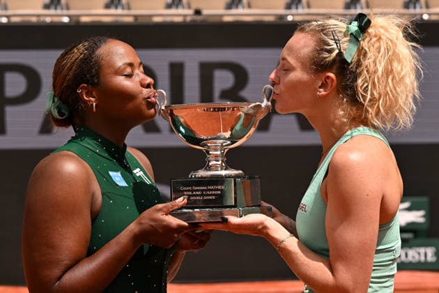 2026 Roland Garros Womans Doubles Final Katerina Siniakova (CZE) Taylor Townsend (USA) vs. Anna Danilina (KAZ) Aleksandra Krunic (SRB)