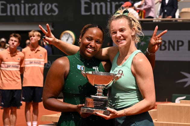 2026 Roland Garros Womans Doubles Final Katerina Siniakova (CZE) Taylor Townsend (USA) vs. Anna Danilina (KAZ) Aleksandra Krunic (SRB)