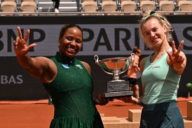 2026 Roland Garros Womans Doubles Final Katerina Siniakova (CZE) Taylor Townsend (USA) vs. Anna Danilina (KAZ) Aleksandra Krunic (SRB)