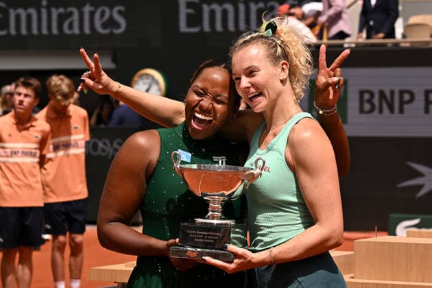 2026 Roland Garros Womans Doubles Final Katerina Siniakova (CZE) Taylor Townsend (USA) vs. Anna Danilina (KAZ) Aleksandra Krunic (SRB)
