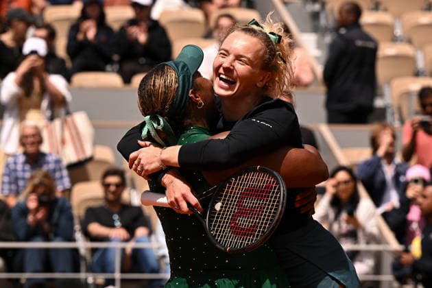 2026 Roland Garros Womans Doubles Final Katerina Siniakova (CZE) Taylor Townsend (USA) vs. Anna Danilina (KAZ) Aleksandra Krunic (SRB)