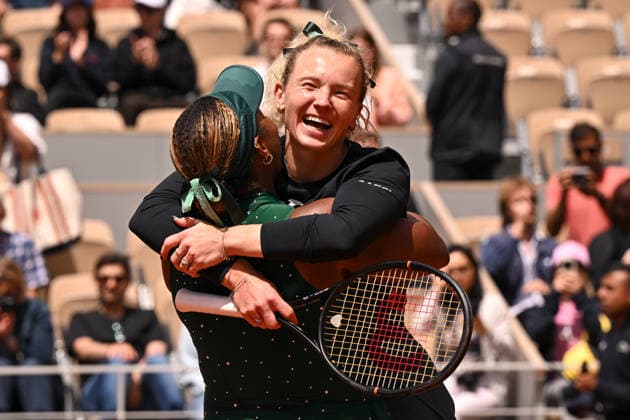 2026 Roland Garros Womans Doubles Final Katerina Siniakova (CZE) Taylor Townsend (USA) vs. Anna Danilina (KAZ) Aleksandra Krunic (SRB)