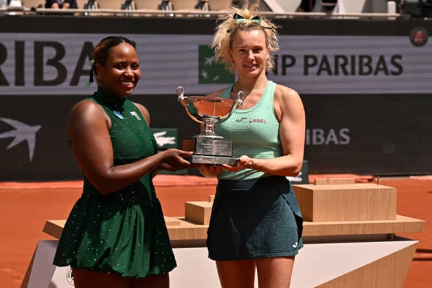 2026 Roland Garros Womans Doubles Final Katerina Siniakova (CZE) Taylor Townsend (USA) vs. Anna Danilina (KAZ) Aleksandra Krunic (SRB)