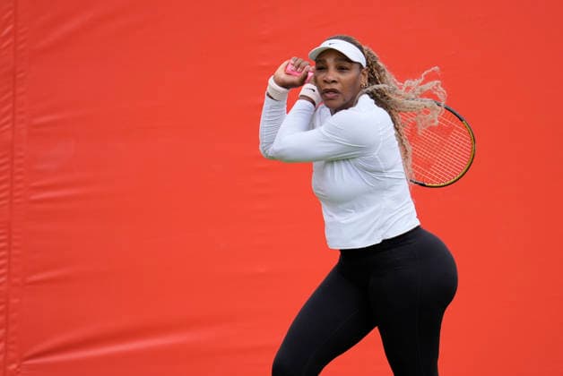 HSBC Championships - Previews Serena Williams practices ahead of her return to competition at the HSBC Championships 2026 Women s tennis tournament at The Queen s Club in London, England, on June 7, 2026. London Greater London United Kingdom  Copyright: xOwenxHammondx originalFilename:hammond-thehsbcc260607_npgUH.jpg